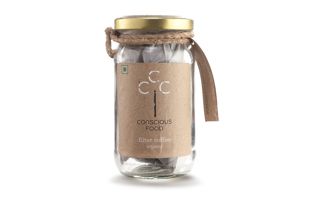 Conscious Food Filter Coffee Organic    Glass Jar  50 grams